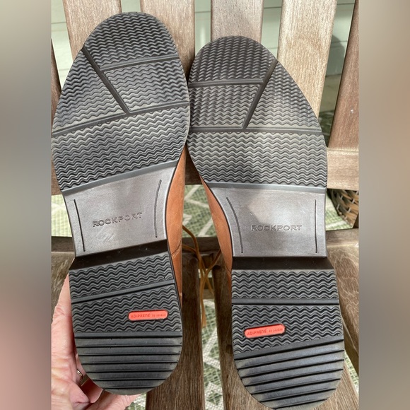 Rockport 11.5W two-toned tan/brown shoes - Picture 7 of 9